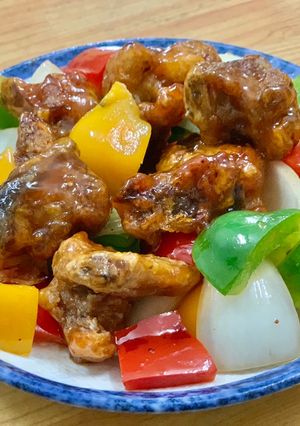 Hình của món Sườn Xào Chua Ngọt.