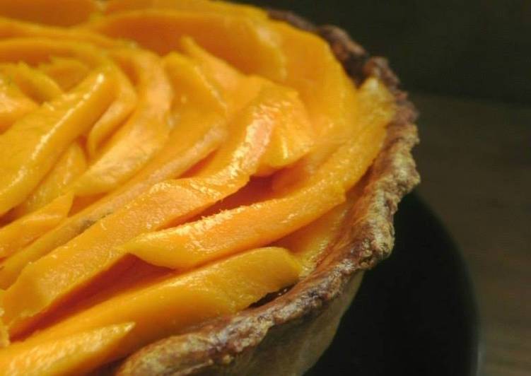 Recipe of Any-night-of-the-week Mango Custard Pie