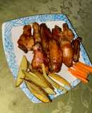 ALITAS DE POLLO, al HORNO, sin FREÍR