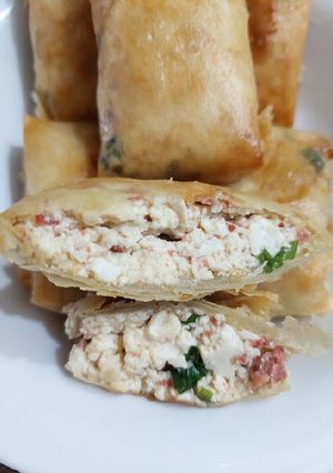 Foto resep Martabak tahu kornet simpel
