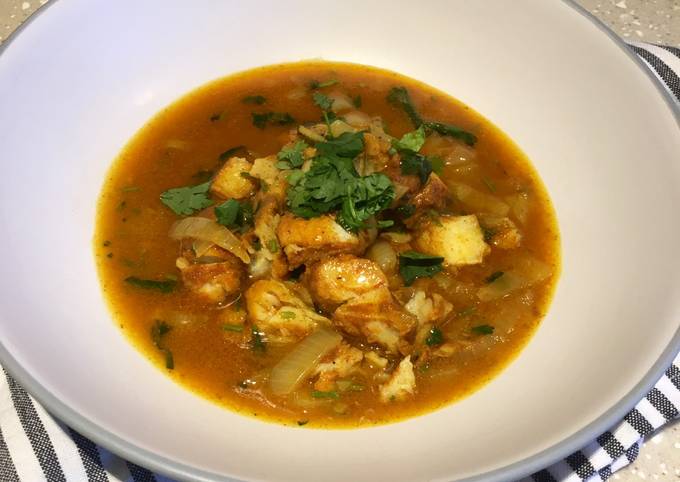 Simple Way to Make Favorite Delicate Coconut Cod Curry 🥥