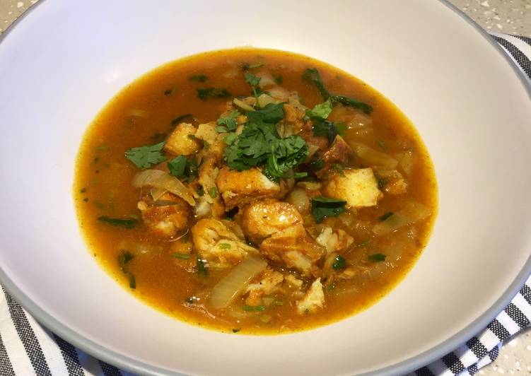Delicate Coconut Cod Curry 