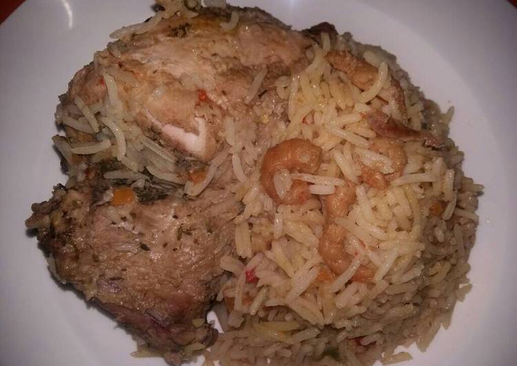 Left Over Shrimp Sauce Jollof Rice