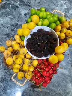 عکسی از دستور سینی میوه و خواص ازگیل ژاپنی(لوکات)