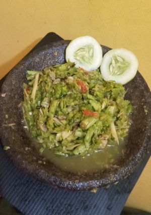 Foto resep Pencok kacang panjang