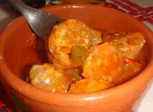Una foto de Chorizo a la portuguesa (para copetín)