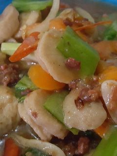 Foto resep Capcay Kornet Baso Sapi