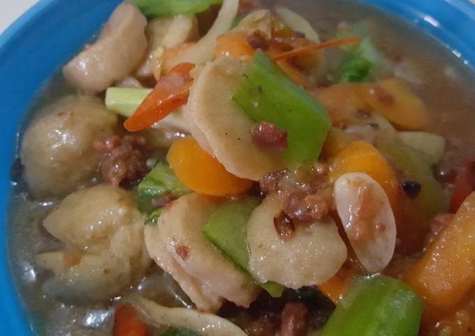 Resep Capcay Kornet Baso Sapi yang Enak