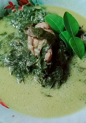 Foto resep Gulai daun singkong tanpa cabe