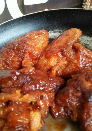 Foto resep Ayam goreng saus barbeque