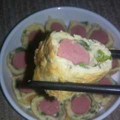 รูปของ Sosis gulung telur