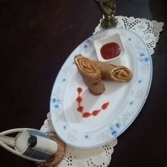 A picture of Veg Omelette Roll.