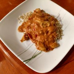 A picture of Chicken Tikka Masala.