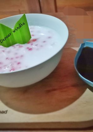 Foto resep 266. Bubur sagu mutiara gula merah