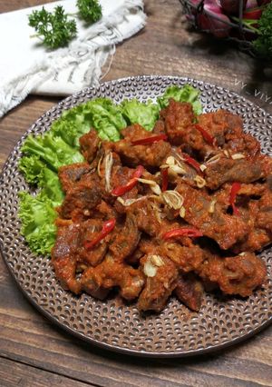 Foto resep KRENGSENGAN PEDAS Daging KAMBING