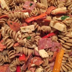 A picture of Drunkards Pasta Salad.