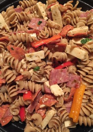 A picture of Drunkards Pasta Salad.