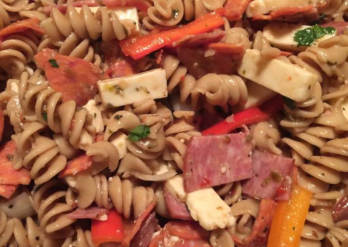 Steps to Make Homemade Drunkards Pasta Salad