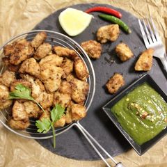 A picture of Chicken Popcorn.