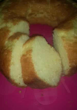 صورة لوصفة كيك بنكهة الحامض أو القارص 🍋