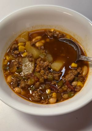 A picture of Cowboy Soup.