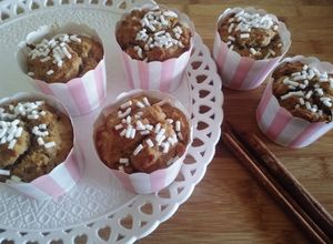 Foto di Muffin con fette biscottate integrali..