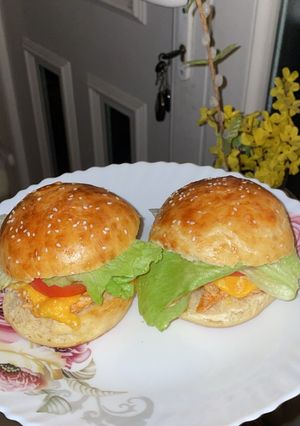 Házi hamburger recept fotója