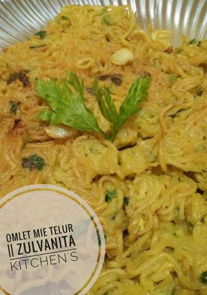 Foto resep Omlet Mie Telur