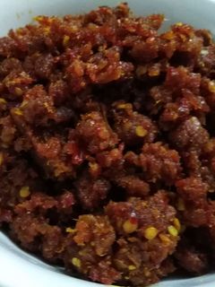 Foto resep Sambal udang kering (ebi)
