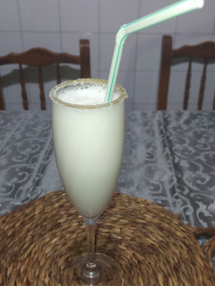 Una foto de Sorbete de limón al cava