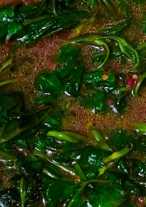 Foto resep Tumis Kangkung Cabai Merah