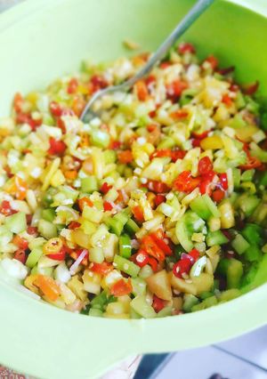 Foto resep Sambal Dabu-Dabu Campur Nanas