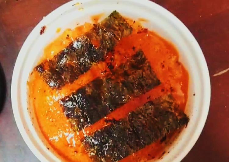 Resep Salmon mentai rice yang Enak