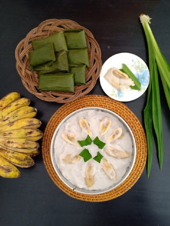 Anti Ribet, Bikin Nagasari Kukus (Kue Pisang) Bahan Sederhana