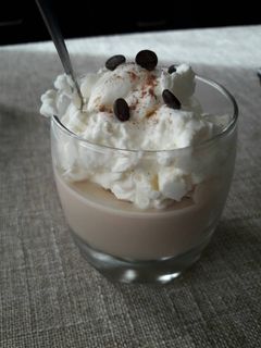 Una foto de Panacota de café