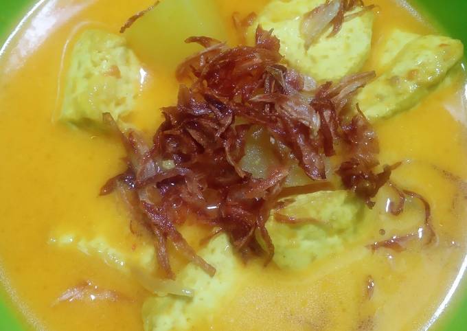 Resep Sayur Santan Tahu Kentang yang Enak Banget