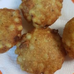 Sabudana vada sago A picture of Sabudana vada sago.