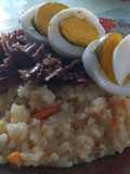 Pilaf de orez cu costița afumată