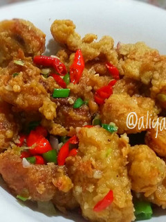 Foto resep Ayam cabai garam mudah,pedess asinn maknyusss