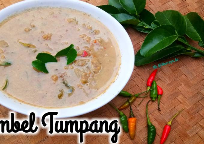 Sambel tumpang tempe semangit