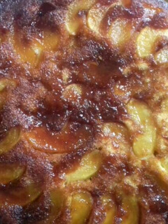 Una foto de Torta de manzana fácil, rápida y económica