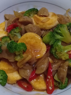 Foto resep Egg Tofu siram brokoli