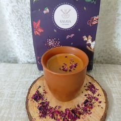 A picture of Gulab Kadak Chai.