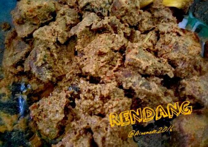 Cara Gampang Membuat Rendang Simple Praktis yang Enak Banget