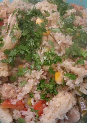 A picture of Mix pulao.