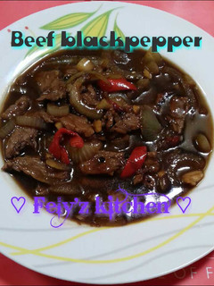 Foto resep Beef blackpepper / sapi lada hitam