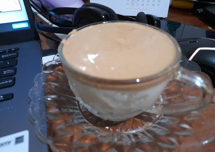 Resep Dalgona White Coffee Anti Gagal