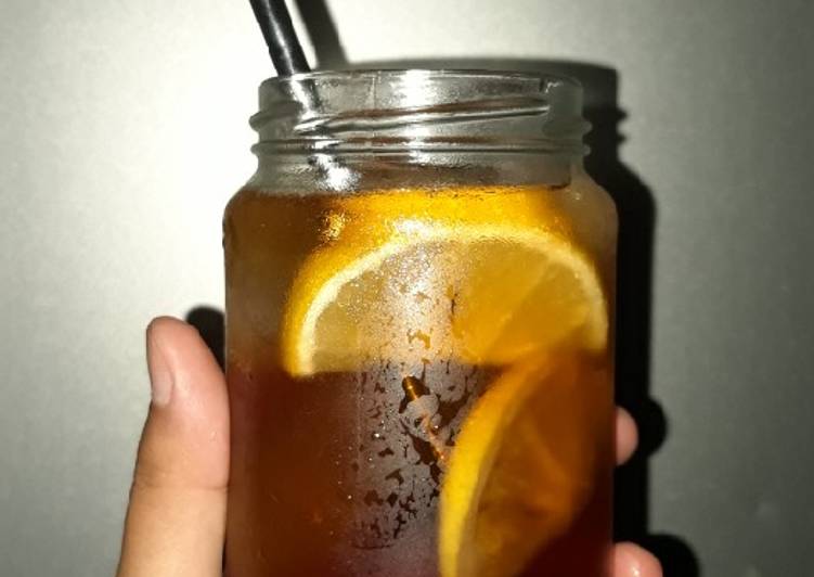 urutan Membuat Ice lemon tea Jadi, Bisa Manjain Lidah