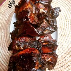 A picture of Grilled liver.
