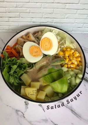 Foto resep 232. Salad Sayur